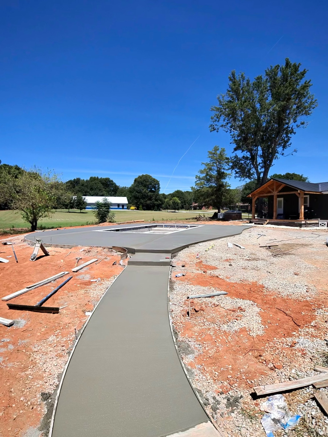 Concrete project by J&J Zavala Service