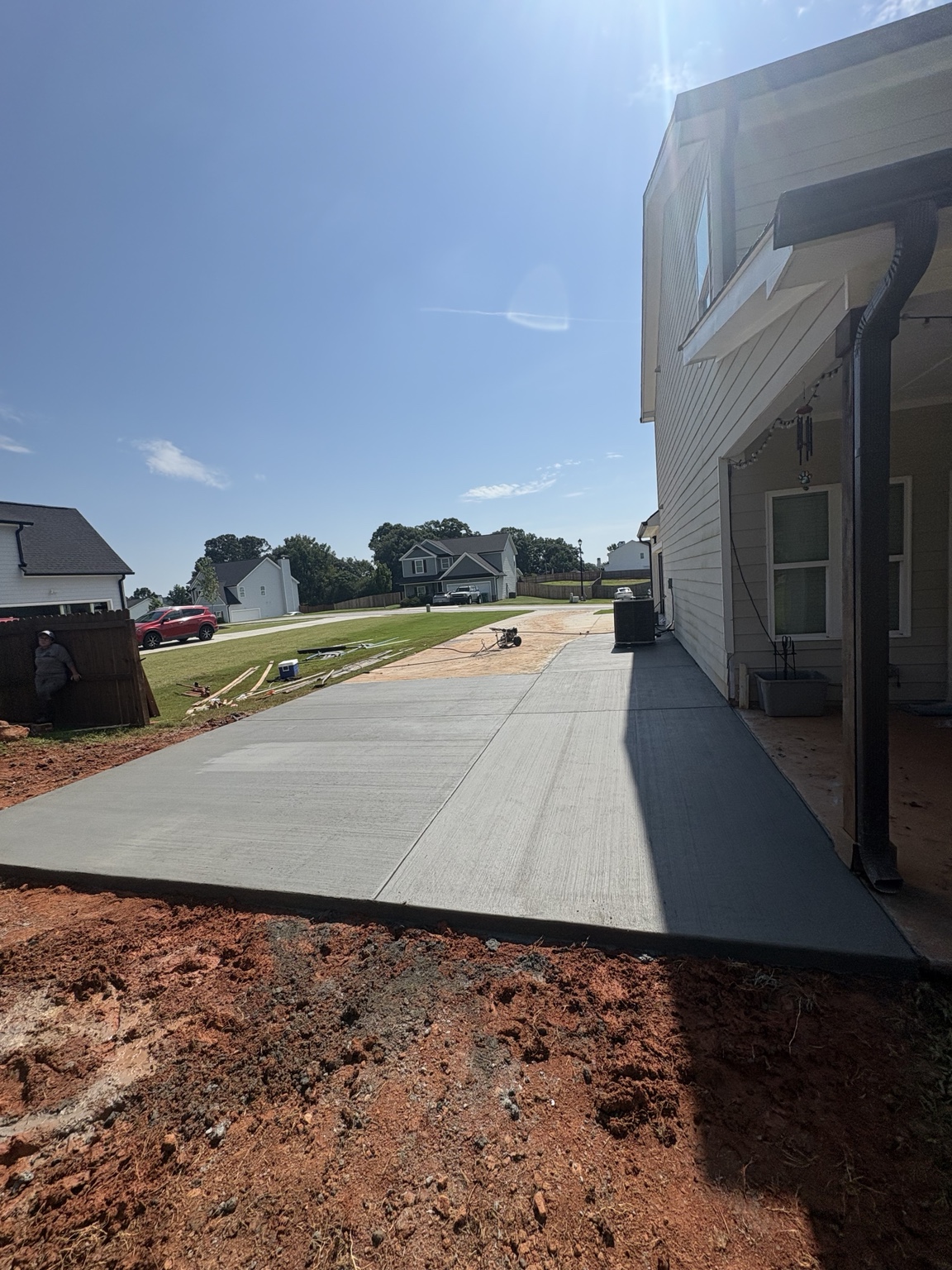 J&J Zavala concrete project