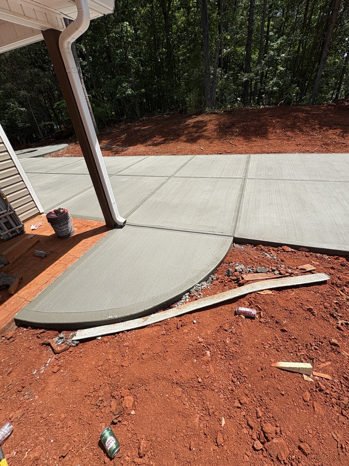 Concrete project by J&J Zavala Service