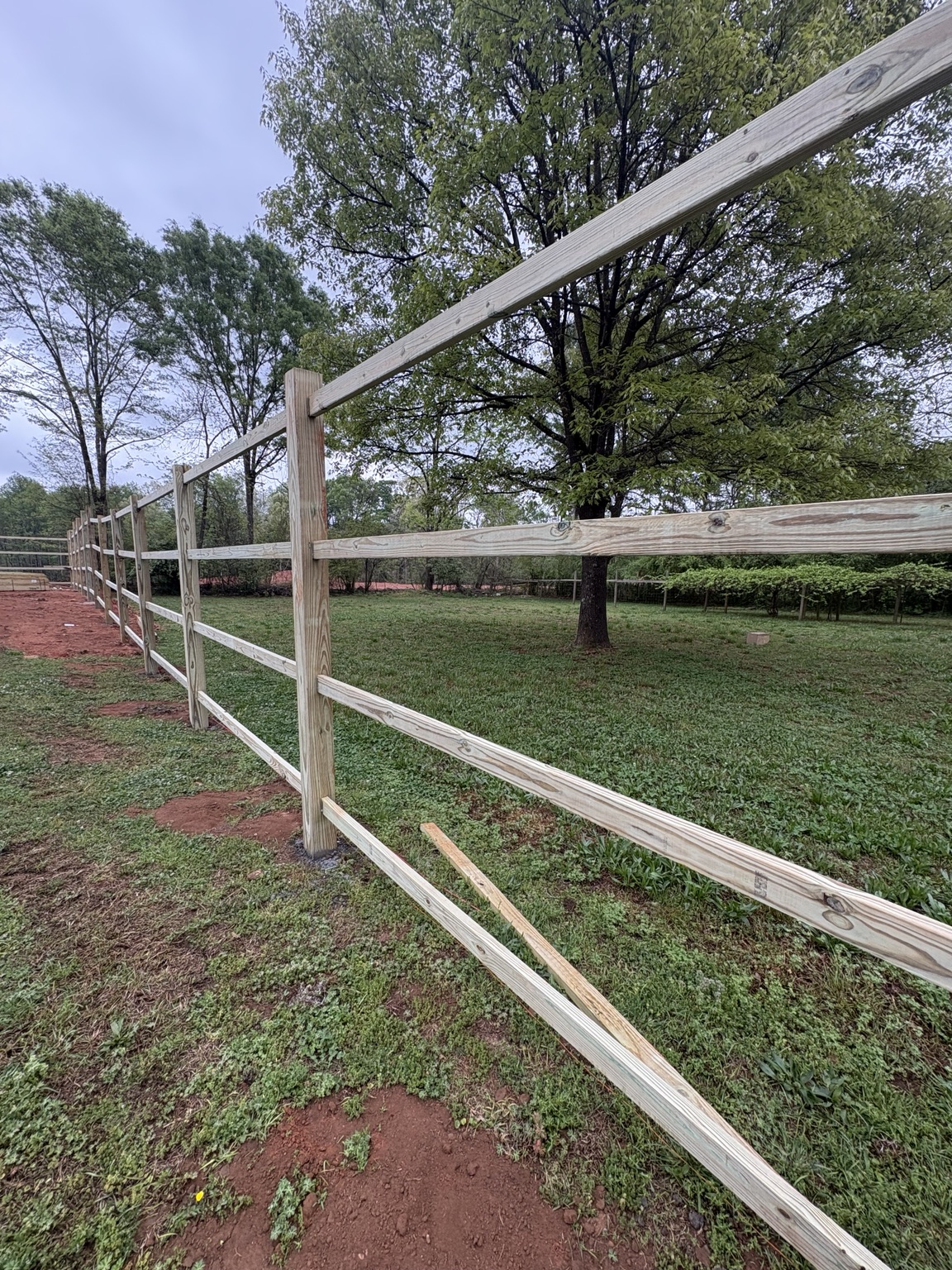 Fence project by J&J Zavala Service